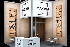 Выставочный павильон из профиля Максима (Maxima)