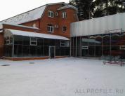 Входная группа из алюминиевого профиля фото 1